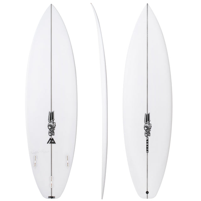 Monsta 10 5'8"1/2 x 18 3/16" X 2 3/16", Squash, 3x Futures Fin Boxes, PU - ID:1183129