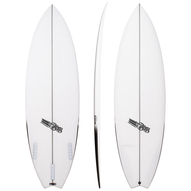 Xero Fusion Easy Rider 6'3" x 21 1/4" X 3" - 42.50L, Squash, 3x Futures Fin Boxes, PU - ID:1031350