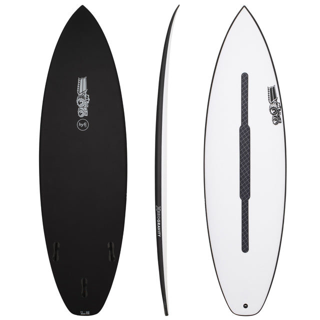 Xero Gravity 5'9" x 19" X 2 3/8" - 27.80L, Squash, 3x Futures Fin Boxes, HYFI 3.0 - ID:1049203