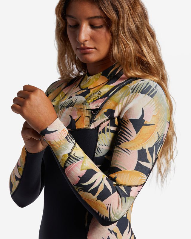 Billabong 3/2 Salty Dayz Chest Zip Full Wetsuit