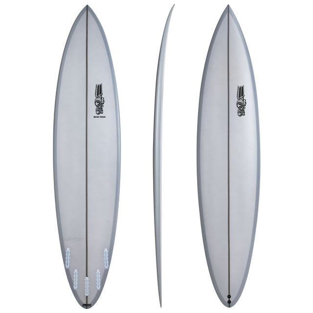 Mother Trucker 8'0" x 20 " X  3 " - 50.10L, Round Pin, 5x  Futures Fin Boxes, PU - ID:844044