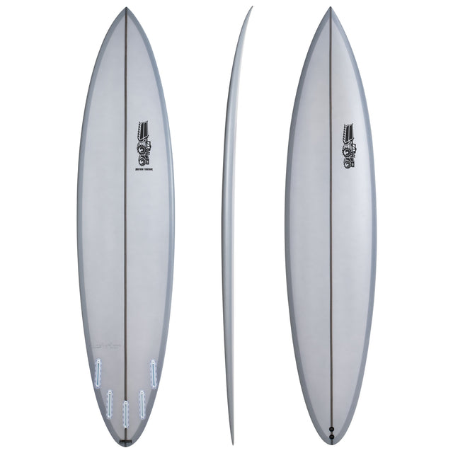 Mother Trucker 9'0" x 21" X  3 1/4" - 63.90L, Round Pin, 5x   Fin Boxes, PU - ID:721419