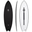 Black Baron 5'7" x 20 1/4" X  2 7/16" - 30.50L, Swallow, 2x  Futures Fin Boxes, HYFI 3.0 - ID:1046792