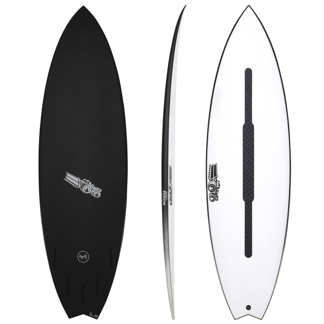 Xero Fusion Easy Rider 5'10" x 20" X  2 5/8" - 32.80L, Swallow, 5x  FCS 2 Fin Boxes, HYFI 3.0 - ID:1130284