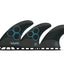 AM1 TECHFLEX 5 - FIN - BLACK/BLUE