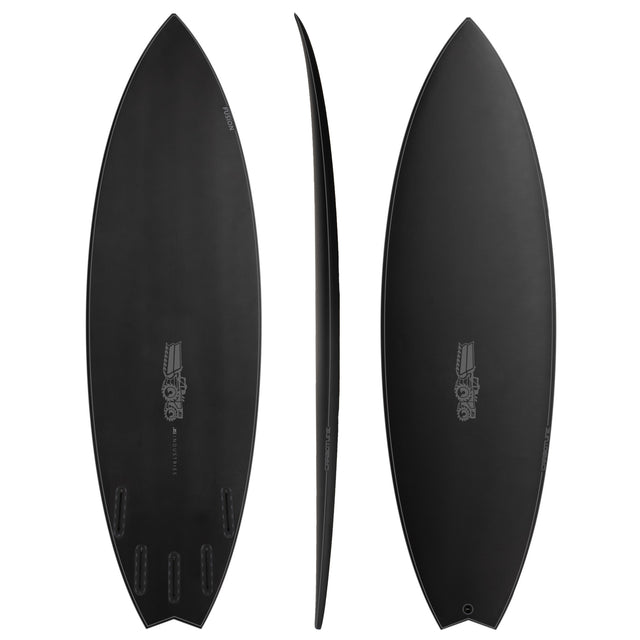 Xero Fusion 5'10" x 19 3/4" X  2 7/16" - 30.50L, Swallow, 3x  Futures Fin Boxes, Carbotune - ID:1022622