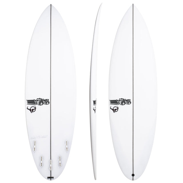 Bullseye 6'2" x 20 7/8" X  2 13/16" - 39.70L, Round, 5x   Fins, HYFI 2.0 - ID:688132