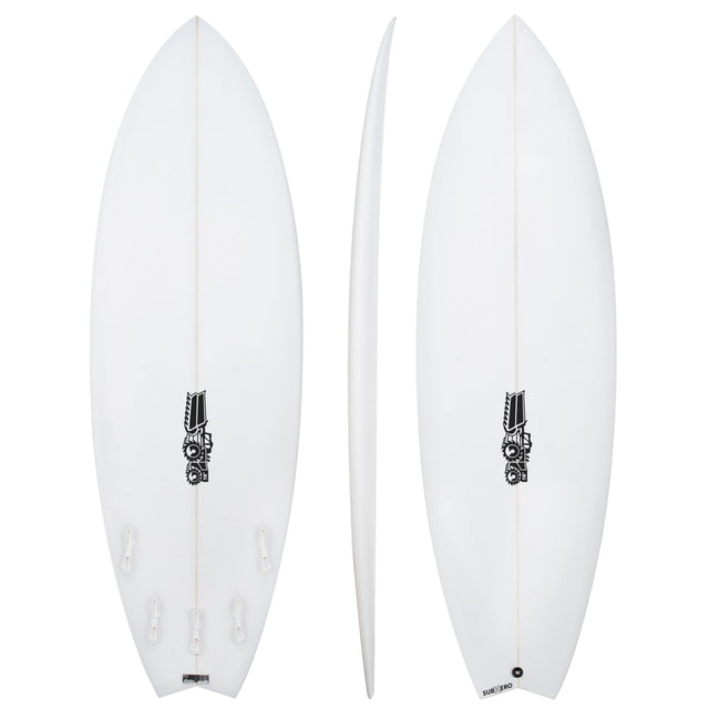 Sub Xero 6'0" x 21 1/8" X  2 15/16" - 40.90L, Swallow, 5x  FCS 2 Fin Boxes, EPS - ID:1130376