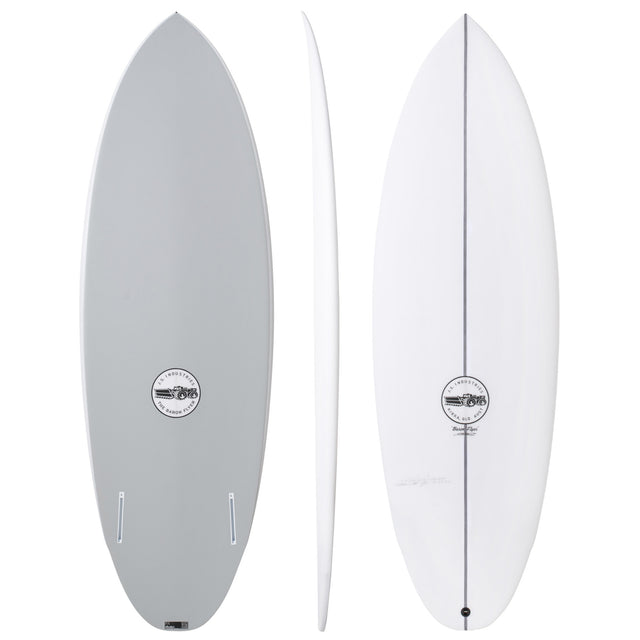 Baron Flyer 5'10" x 21" X  2 5/8" - 35.70L, Round, 2x  FCS 2 Fin Boxes, PU - ID:866431