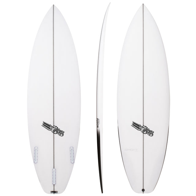 Xero Fusion 5'10" x 19 3/4" X  2 1/2" - 31.30L, Swallow, 3x  FCS 2 Fin Boxes, PU - ID:1023231