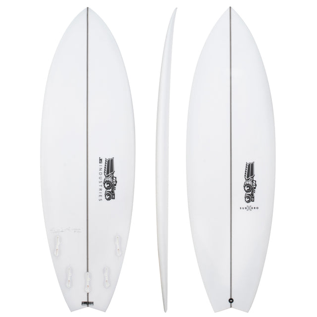 Sub Xero 5'10" x 20 7/8" X  2 13/16" - 37.10L, Swallow, 5x  FCS 2 Fins, HYFI 2.0 - ID:759798