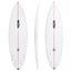 Big Horse 6'4" x 19 3/4" X  2 7/8" - 36.50L, Round, 5x  Futures Fin Boxes [T1], PU - ID:1163097