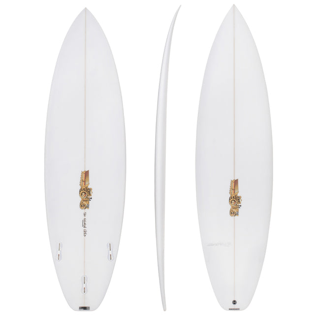 Golden Child Youth 5'2" x 17" X  2 1/8" - 19.50L, Squash, 3x  FCS 2 Fin Boxes, PU - ID:1027739