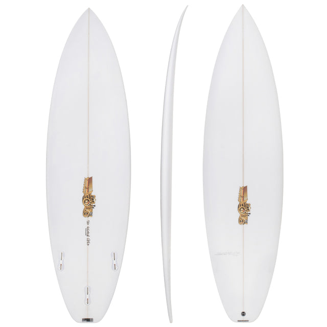 Golden Child Youth 5'6" x 18" X  2 1/4" - 22.70L, Squash, 3x  FCS 2 Fin Boxes, Cobra PU - ID:1178249