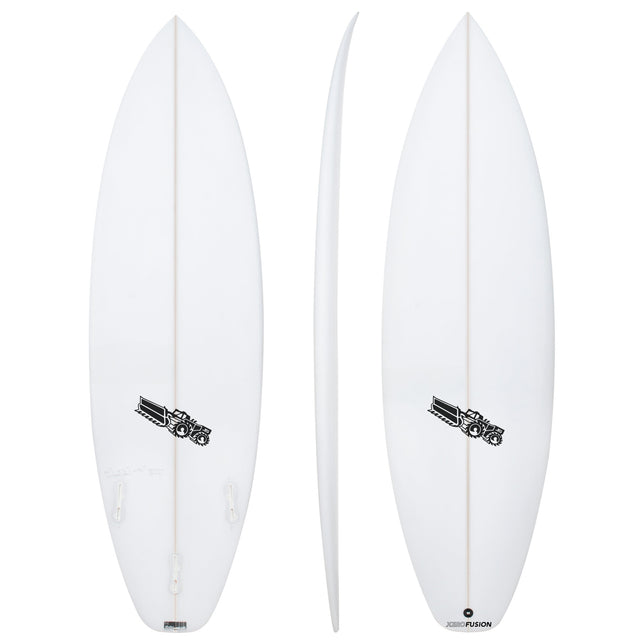 Xero Fusion Easy Rider 5'11" x 20 1/4" X  2 11/16" - 34.30L, Squash, 3x  Futures Fin Boxes, PU - ID:1163071