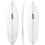 Xero Gravity Easy Rider 6'1" x 20 1/4" X  2 3/4" - 36.30L, Squash, 3x  FCS 2 Fin Boxes, PU - ID:918616