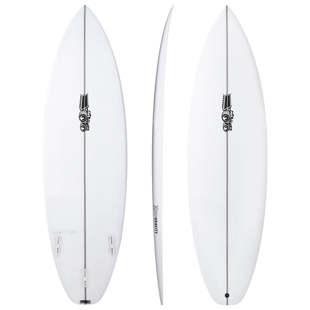 Xero Gravity Easy Rider 6'0" x 20" X  2 11/16" - 34.60L, Squash, 3x  Futures Fin Boxes, PU - ID:1163053