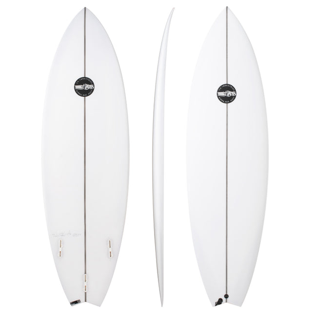 Black Baron 2.1 5'7" x 19 1/4" X  2 9/16" - 28.10L, Swallow, 3x  Futures Fins, HYFI 2.0 - ID:705092