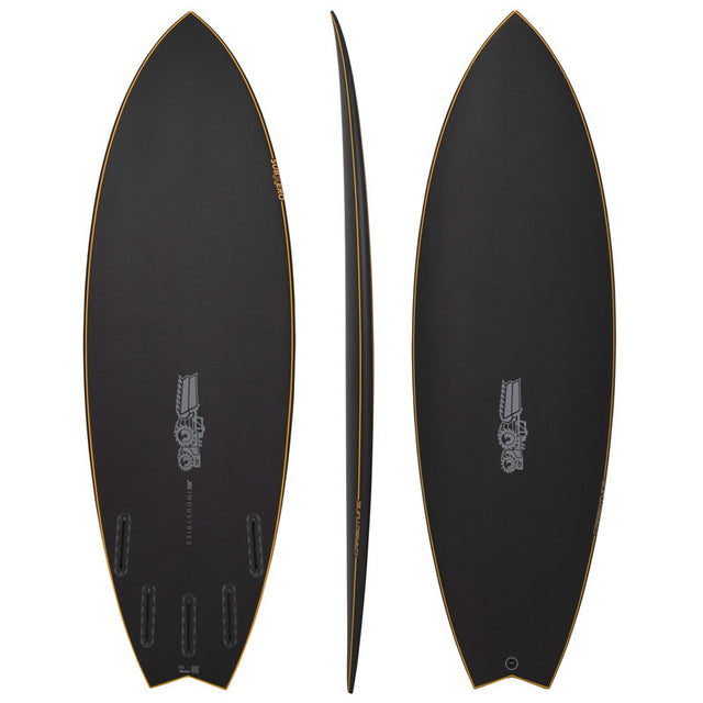 Sub Xero 5'4" x 19 1/2" X  2 7/16" - 27.40L, Swallow, 5x  Futures Fin Boxes, Carbotune - ID:934852