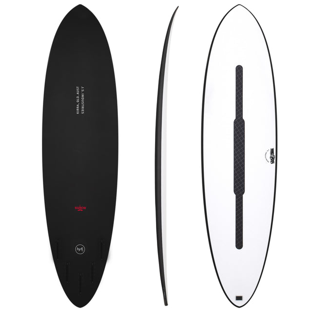 El Baron 6'8" x 20 1/2" X  2 5/8" - 40.00L, Round, 5x  FCS 2 Fin Boxes, HYFI 3.0 - ID:1168848