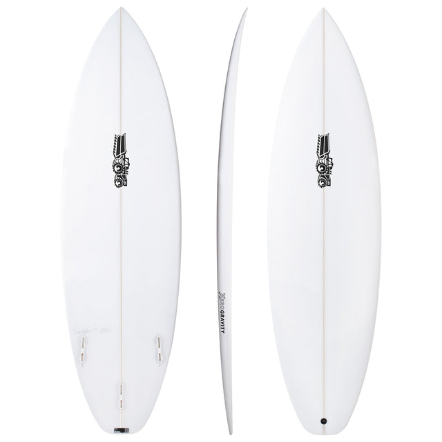 Xero Gravity 6'0" x 19 3/4" X  2 1/2" - 32.00L, Squash, 3x  FCS 2 Fin Boxes, PU - ID:1043736