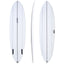 Big Baron Clear 7'6" x 21 3/4" X  2 7/8" - 50.00L, Round, 2x  Futures Fin Boxes, PE - ID:890639