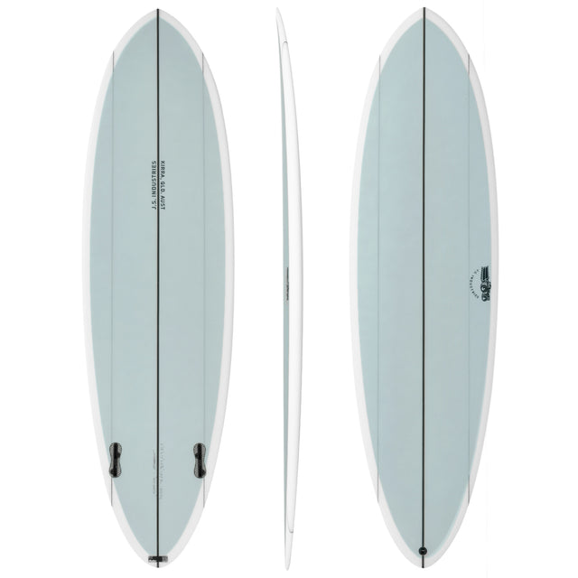 Big Baron 24S2 Sea 6'4" x 20 3/4" X  2 3/4" - 38.70L, Round, 2x  Futures Fin Boxes, PE - ID:917277