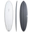 Big Baron Softboard Big Baron Soft Gray 6'4" x 20" X  2 9/16" - 35.80L, Round, 3x  FCS 2 Fin Boxes, Softboard - ID:876097