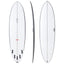 El Baron 6'4" x 19 3/4" X  2 1/2" - 34.40L, Round, 5x  FCS 2 Fin Boxes, PE - ID:867638