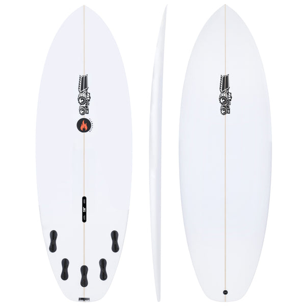 【美品】JS INDUSTRIES FLAME FISH SOFTソフトボード flame-fish-eps-full-js-