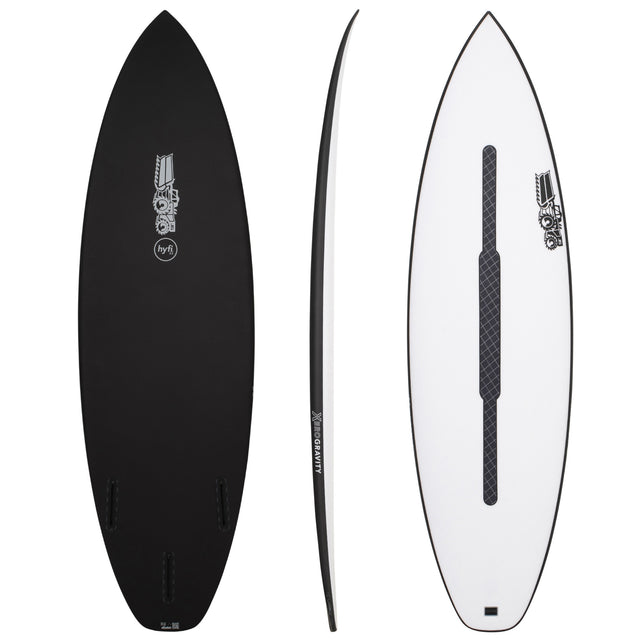 Xero Gravity 5'11" x 19 1/2" X  2 1/2" - 31.00L, Squash, 3x  FCS 2 Fin Boxes, HYFI 3.0 - ID:866976