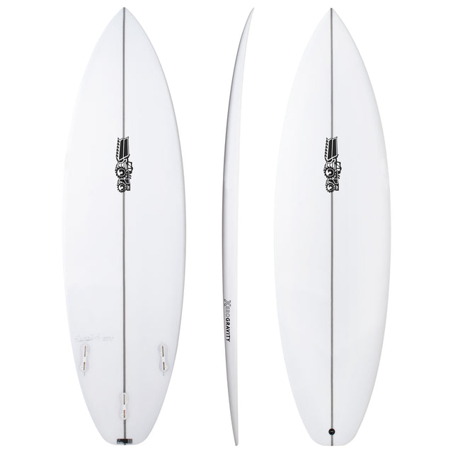 Xero Gravity Easy Rider 6'0" x 20" X  2 11/16" - 34.60L, Squash, 3x  FCS 2 Fin Boxes, PU - ID:918615