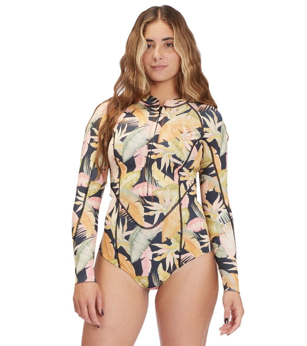 Billabong long hot sale sleeve swimsuit