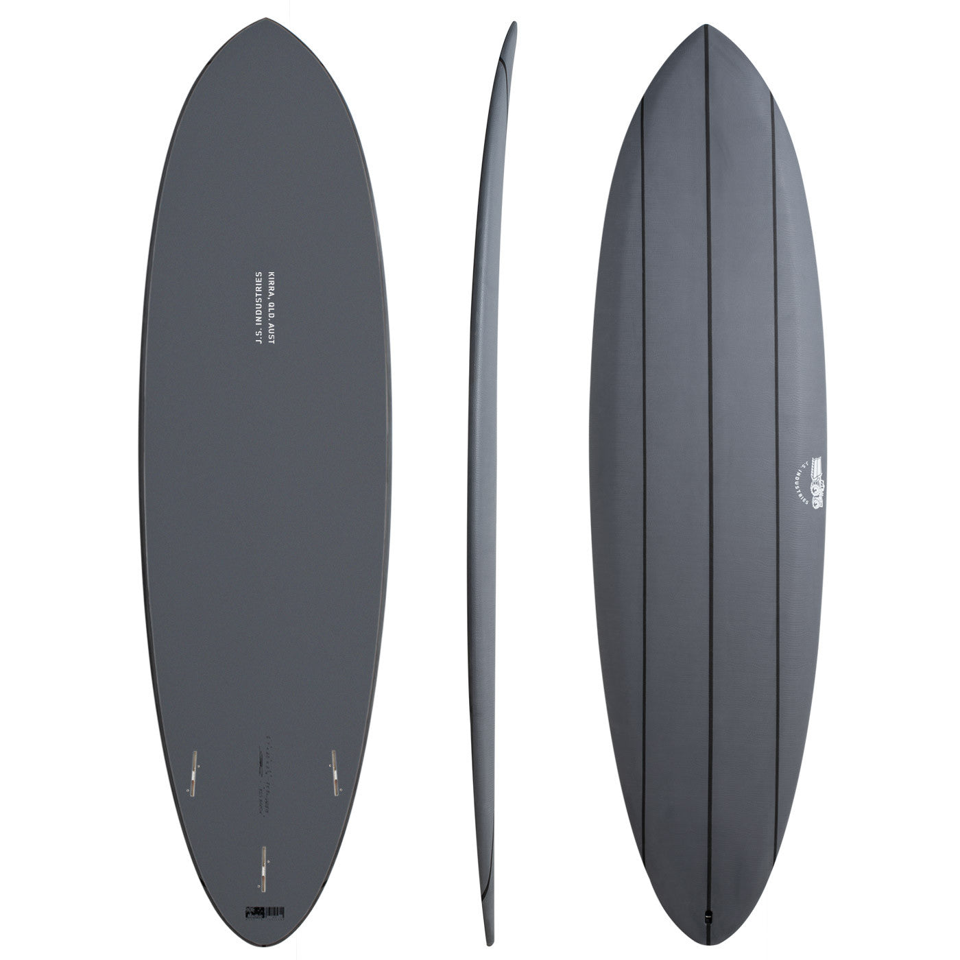 Big Baron Softboard Big Baron Soft Gray 7'0