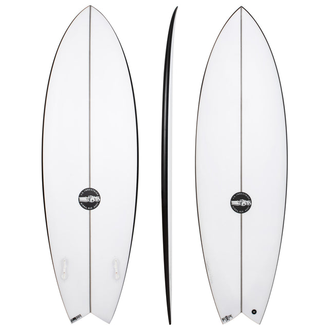 Black Baron 5'7" x 20 1/8" X  2 7/16" - 30.40L, Swallow, 2x  FCS 2 Fins, HYFI 2.0 - ID:703718