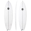 Black Baron 2.1 5'4" x 18 7/8" X  2 3/8" - 24.50L, Swallow, 3x  FCS 2 Fins, HYFI 2.0 - ID:671516